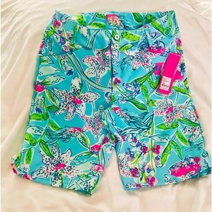 NWT Lily Pulitzer Golf Shorts Size 8